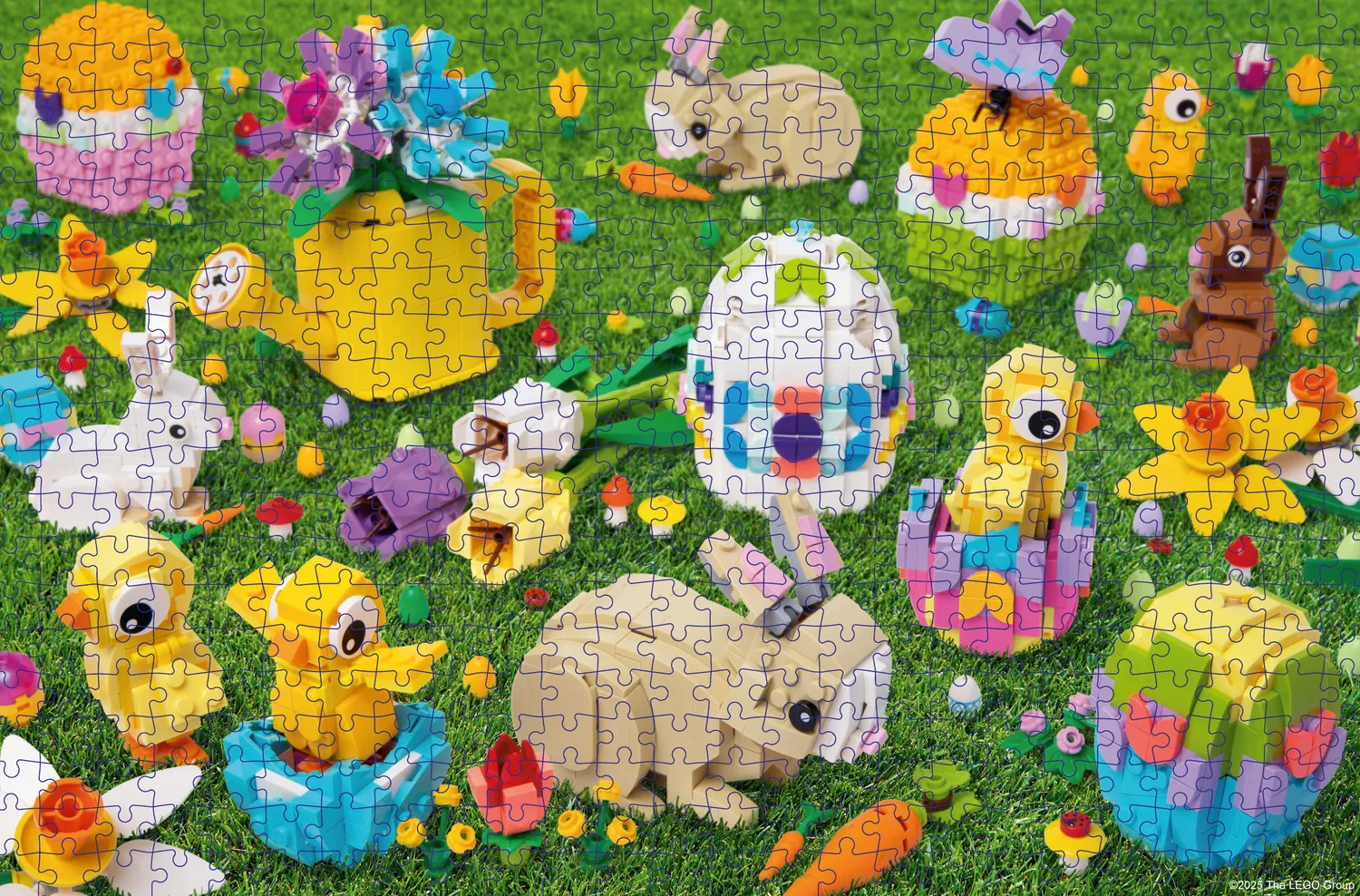 LEGO Easter Egg Hunt puslespill 500 brikker vår
