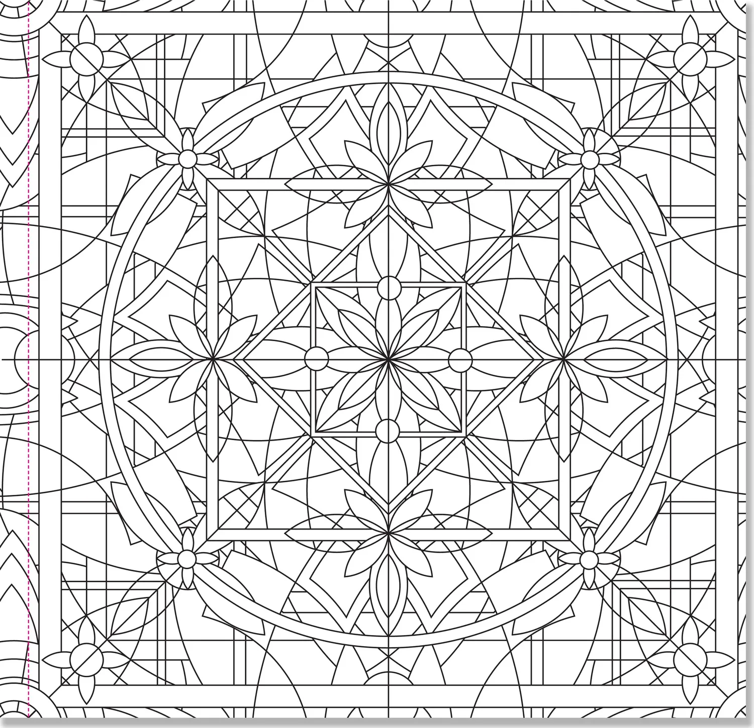 Peter Pauper Press Kaleidoscope Designs Artist's Coloring Book fargebok