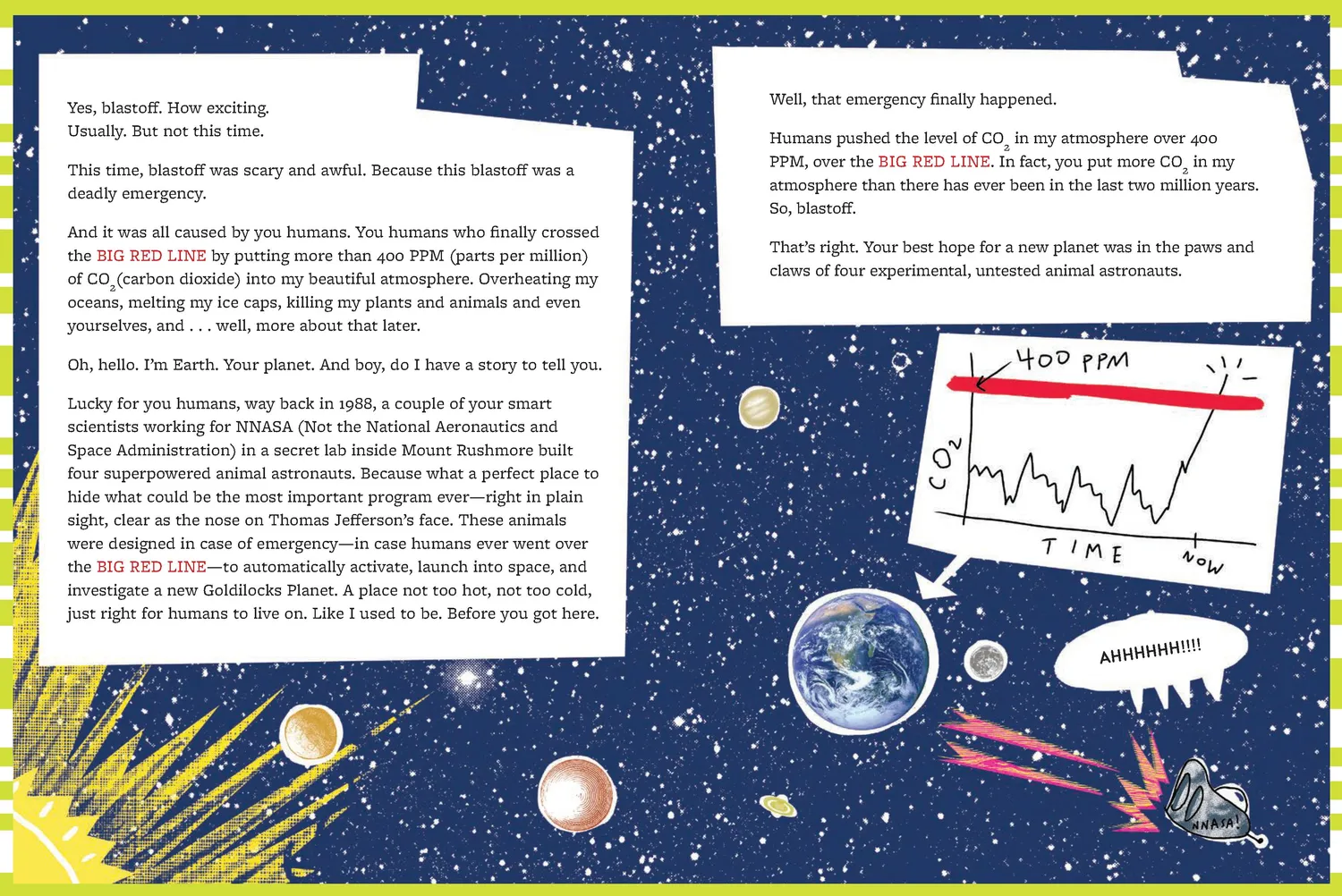Abrams and Chronicle AstroNuts Mission One Plant Planet pocketbok