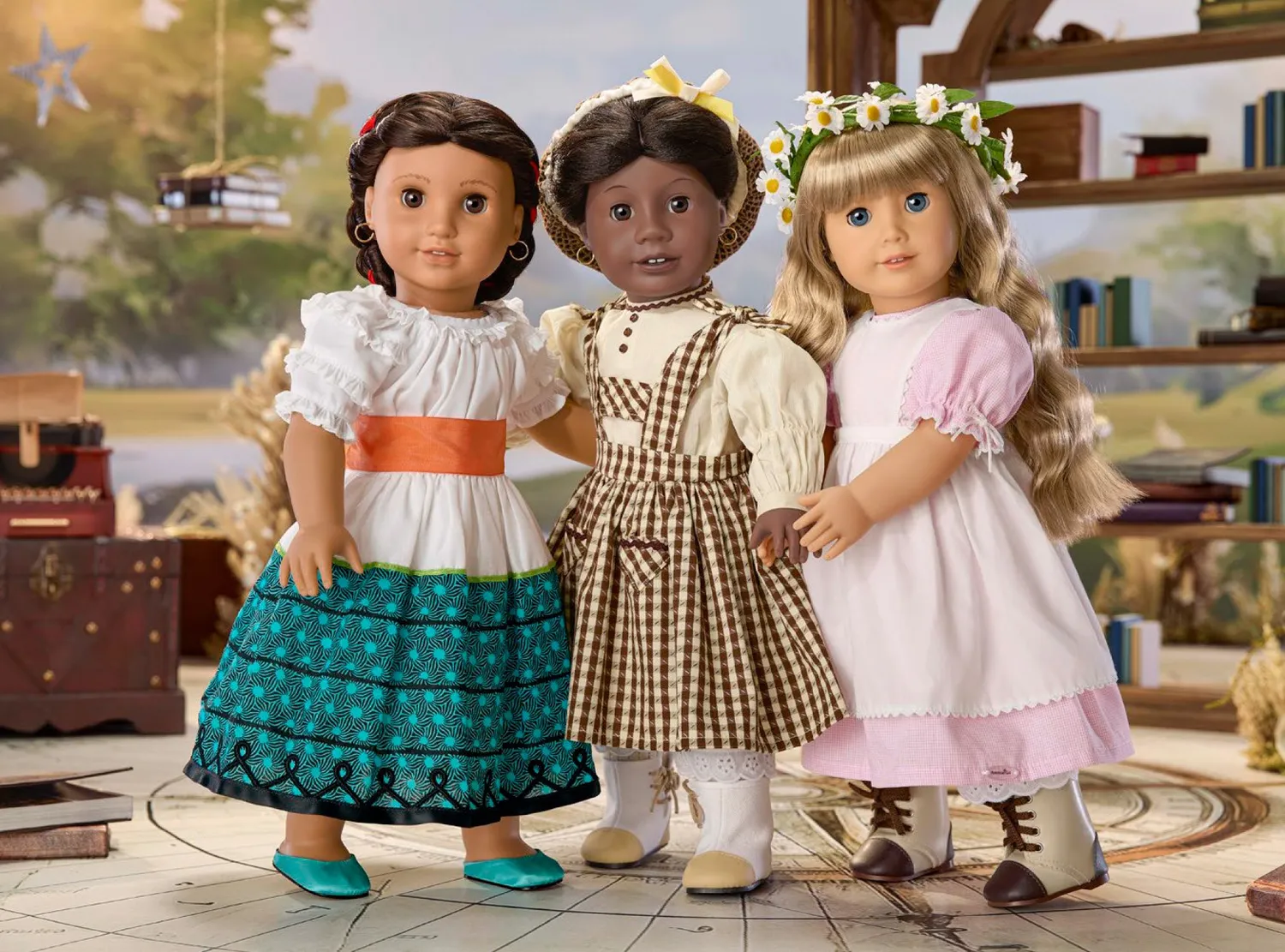 Abrams American Girl 30 Postcards postkortbok 30 stk