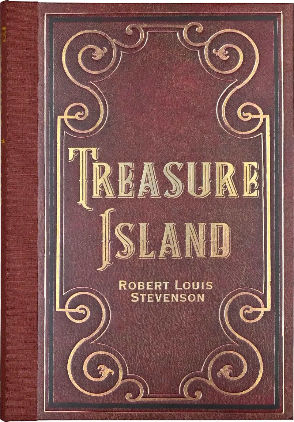 Peter Pauper Press Masterpiece Library Treasure Island innbundet gavebok
