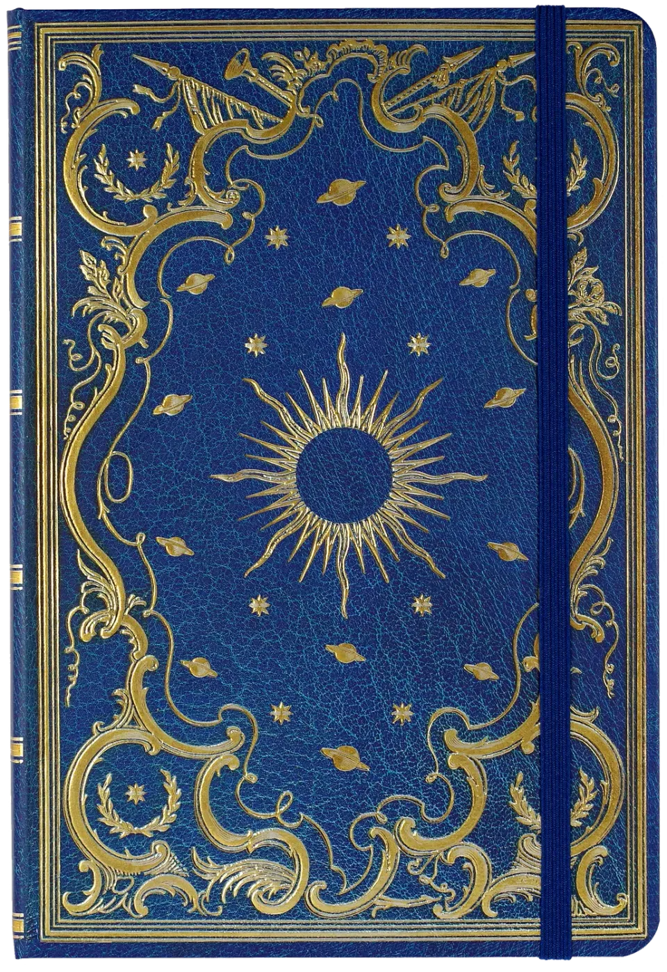 Peter Pauper Press Celestial Dot Matrix Notebook notatbok A5 gull