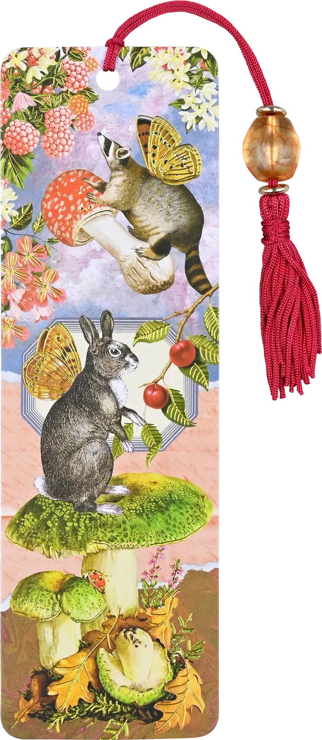 Peter Pauper Press Ephemera Beaded bokmerke skogsmotiv dusk