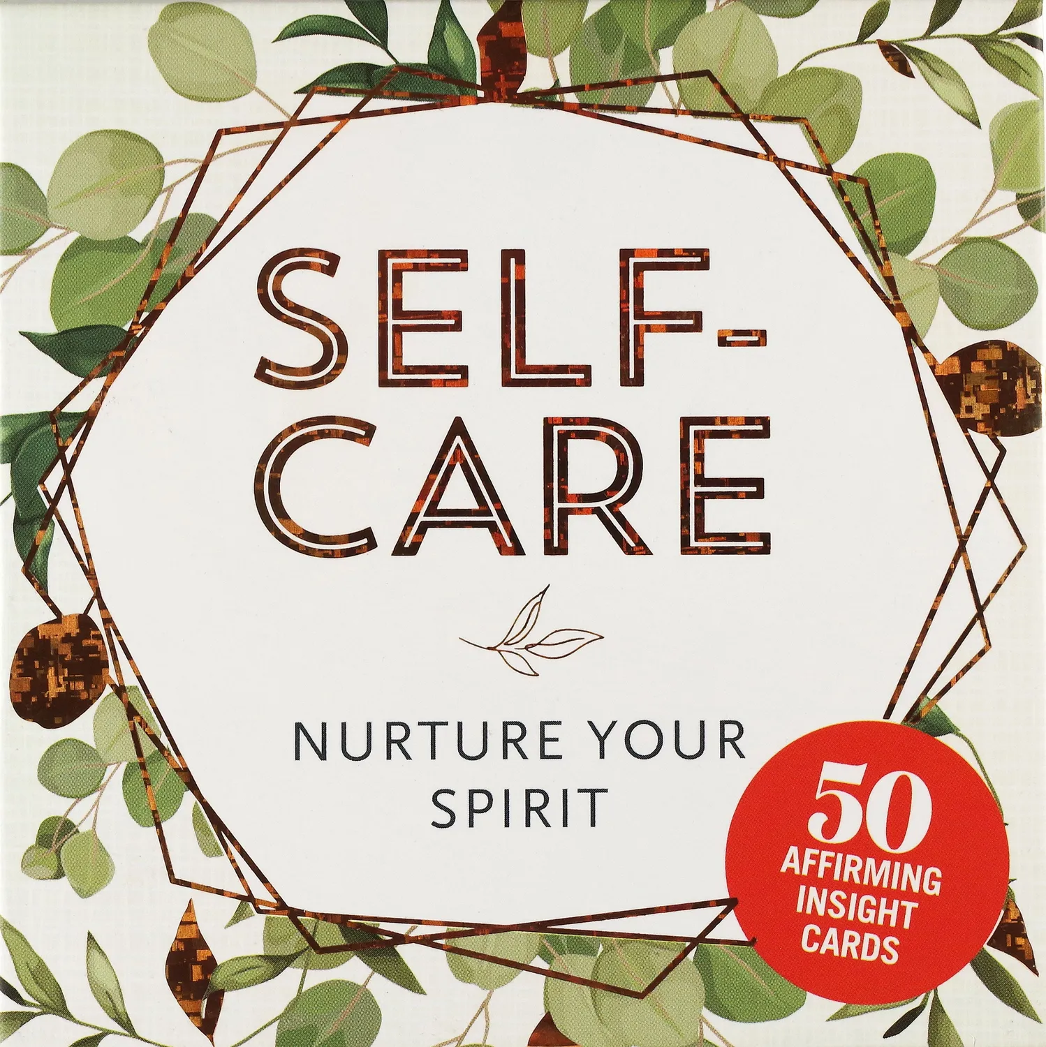 Peter Pauper Press Self-Care Insight Cards inspirasjonskort