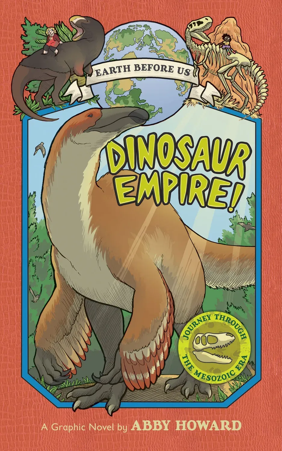 Abby Howard Dinosaur Empire pocketbok tegneserie 8-12