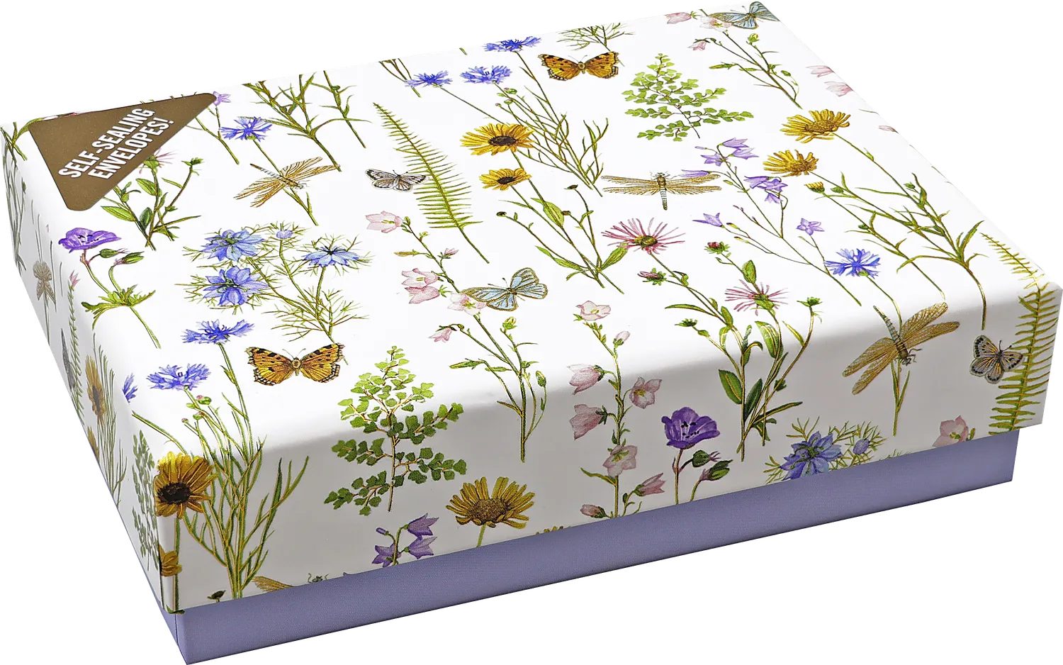 Peter Pauper Press Wildflower Garden notatkort 14 stk blanke