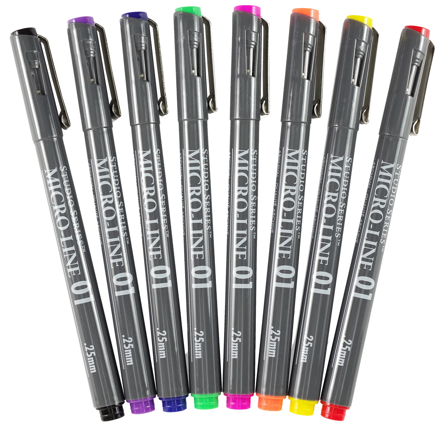 Peter Pauper Press Bible Micro-Line finelinere 8-pak farge