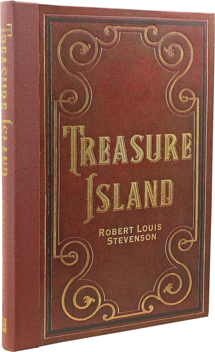 Peter Pauper Press Masterpiece Library Treasure Island innbundet gavebok