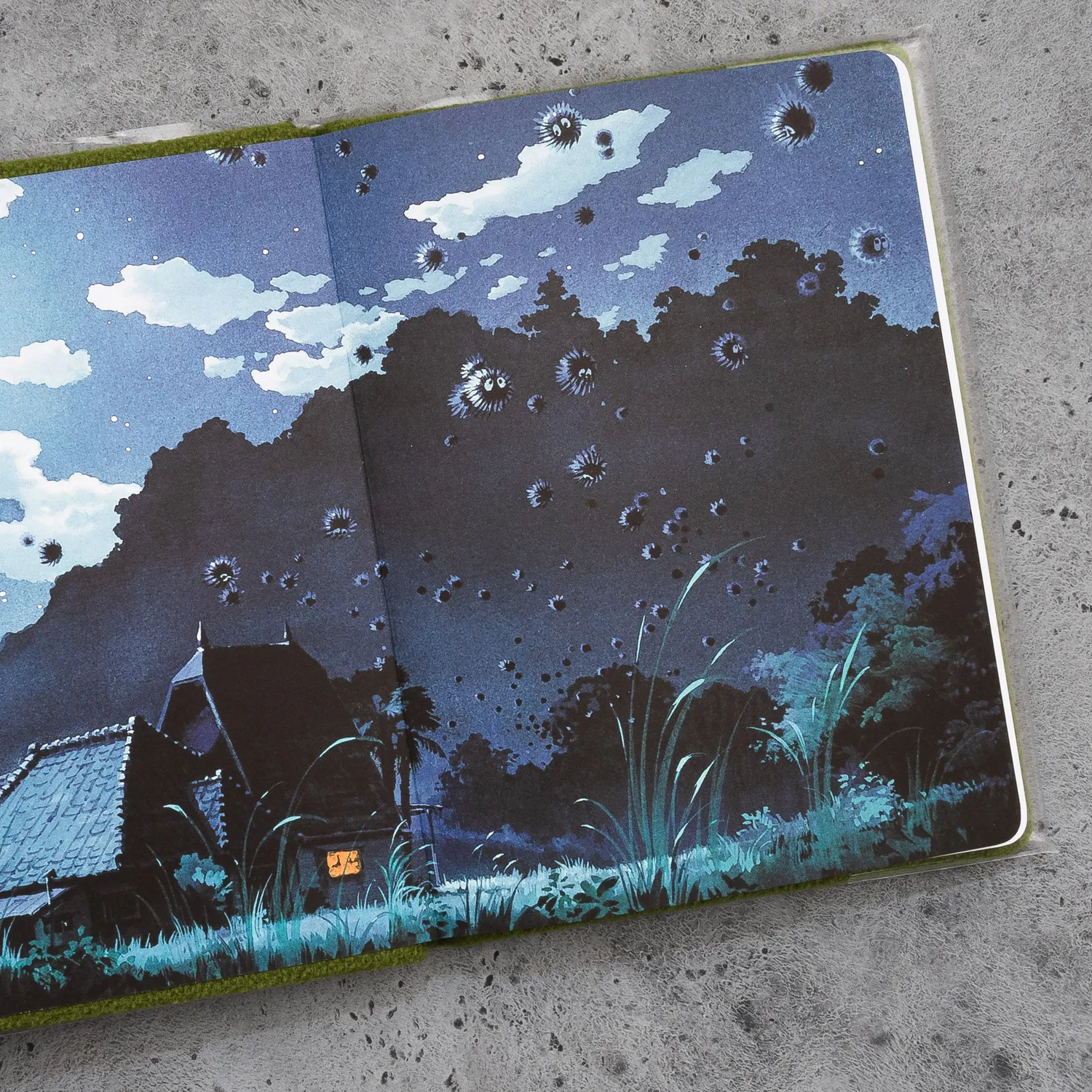 Chronicle Books Totoro plysj-notatbok linjert My Neighbor