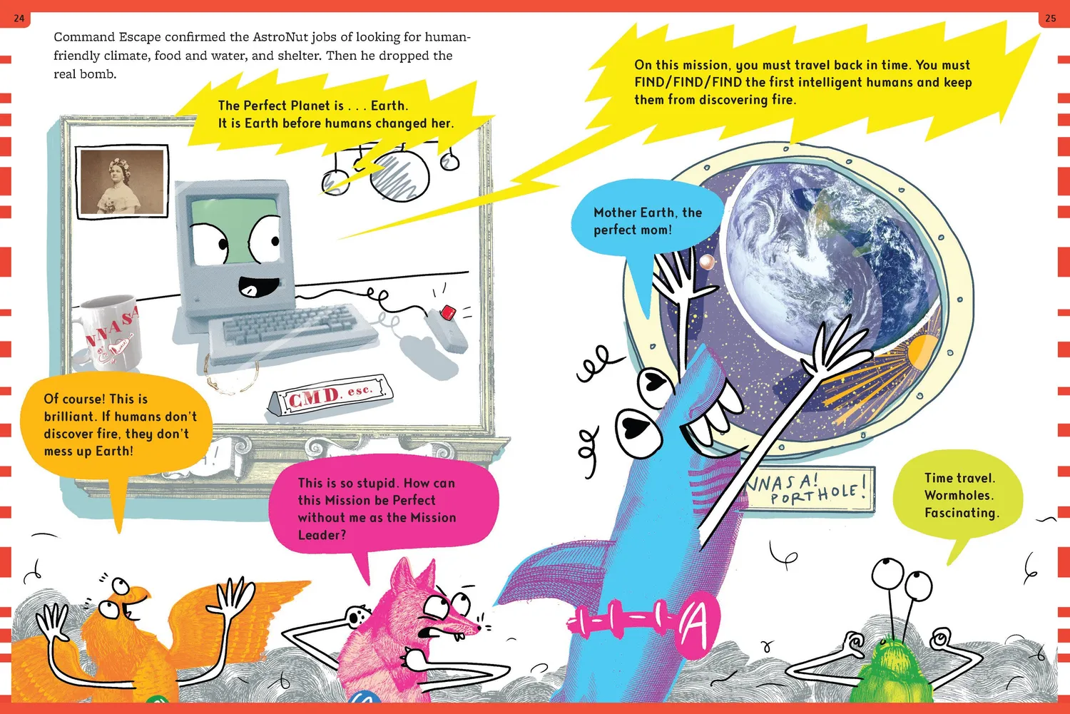Jon Scieszka AstroNuts Mission Three barnebok pocket 8–12 år