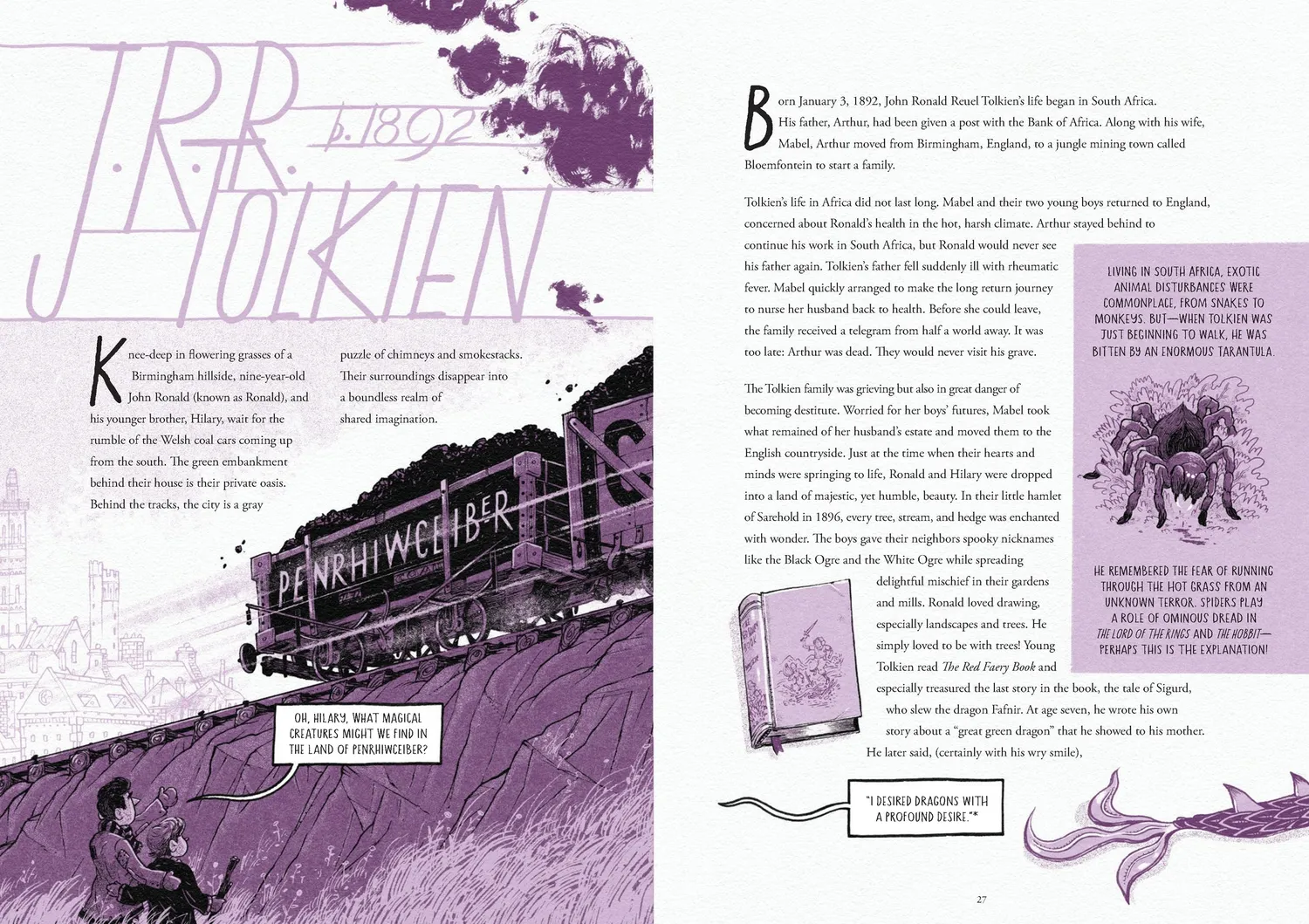Mythmakers Lewis Tolkien grafisk roman innbundet