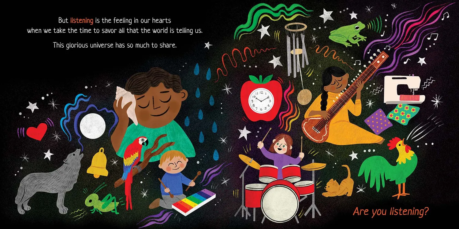 Abrams Are You Listening Picture Book barnebok innbundet