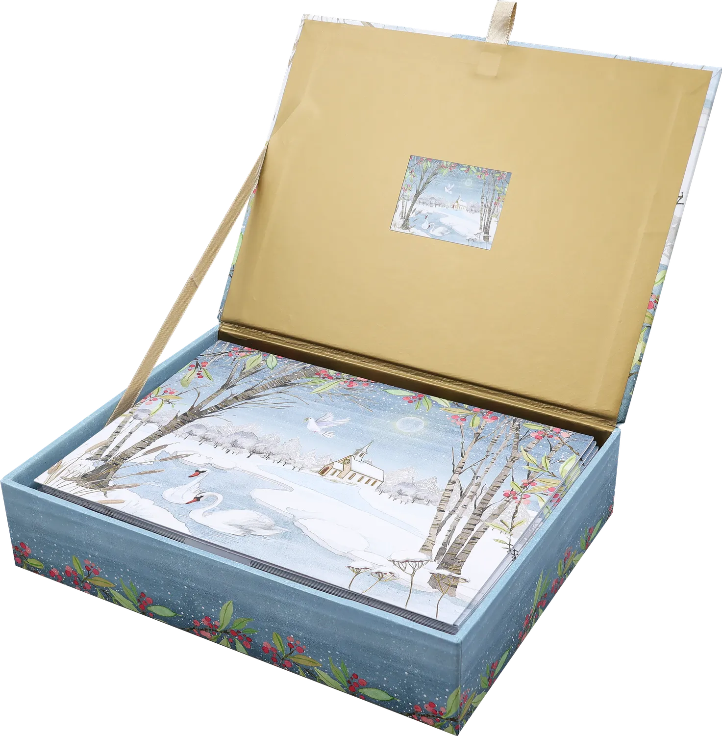 Peter Pauper Press Wonders of Winter julekort 20 kort eske