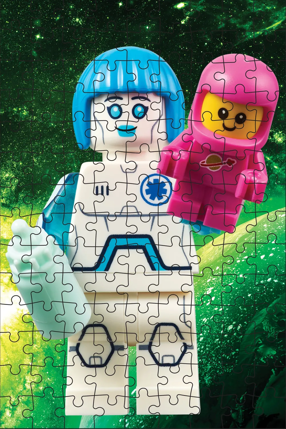 LEGO Mystery Minifigure Space puslespill 12-pakning 126 brikker