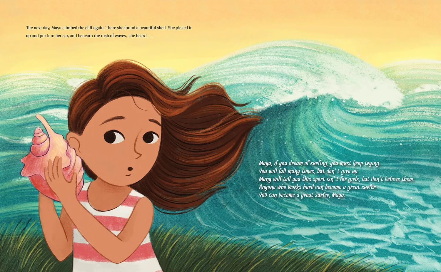 Abrams Maya and the Beast bildebok innbundet 4–8 år