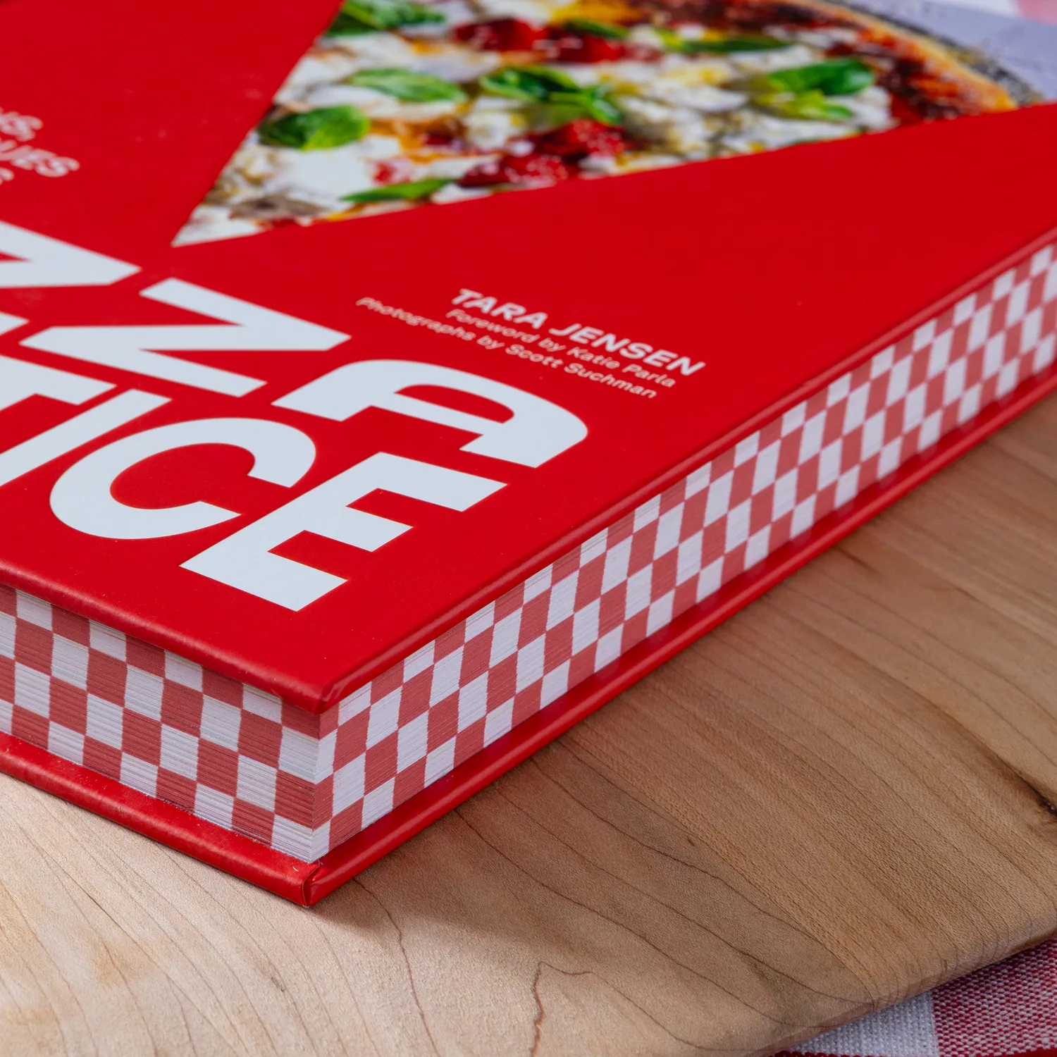 Abrams Chronicle Books Pizza Practice innbundet pizzabok