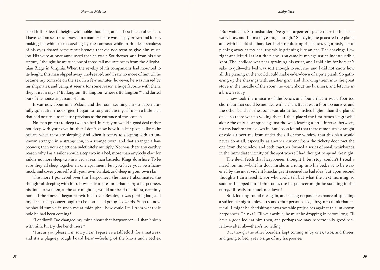 Peter Pauper Press Masterpiece Moby Dick bok innbundet gaveutgave
