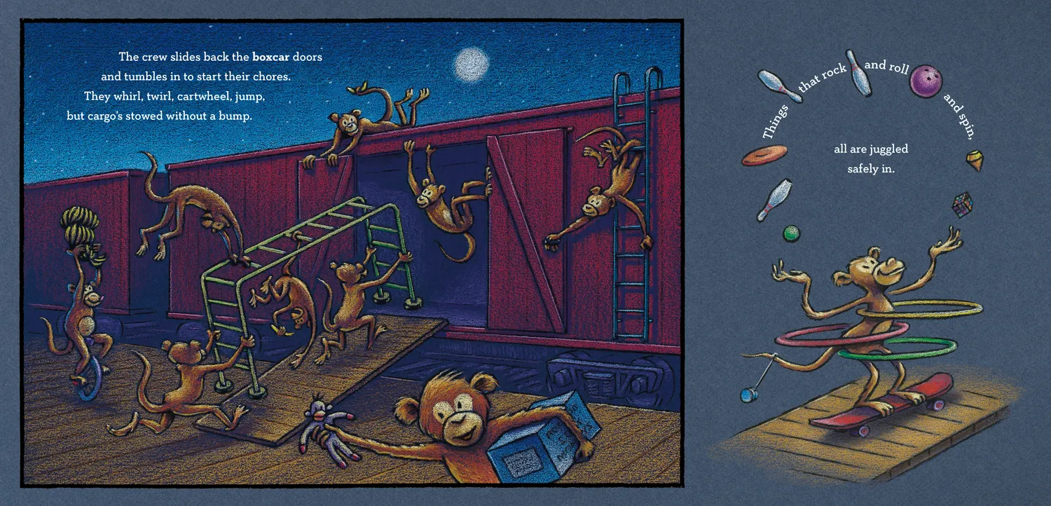 Abrams & Chronicle Books Steam Train Dream Train Deluxe Edition billedbok