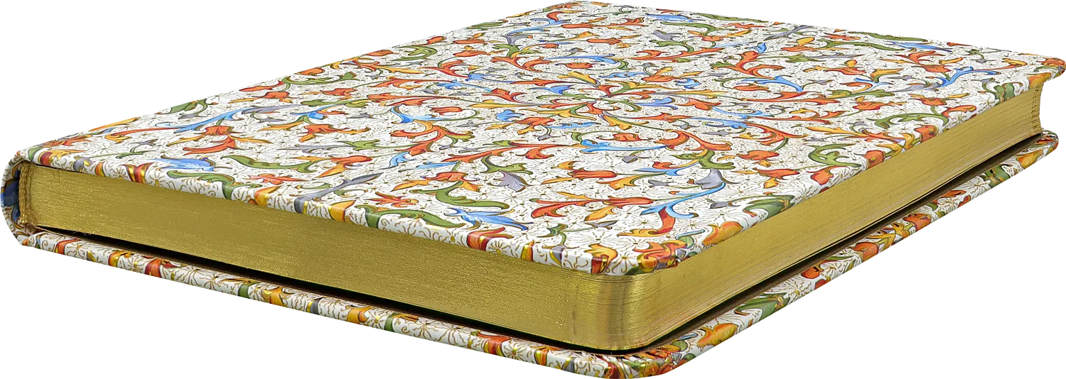 Peter Pauper Press Florentine Arabesque notatbok linjert gullkant