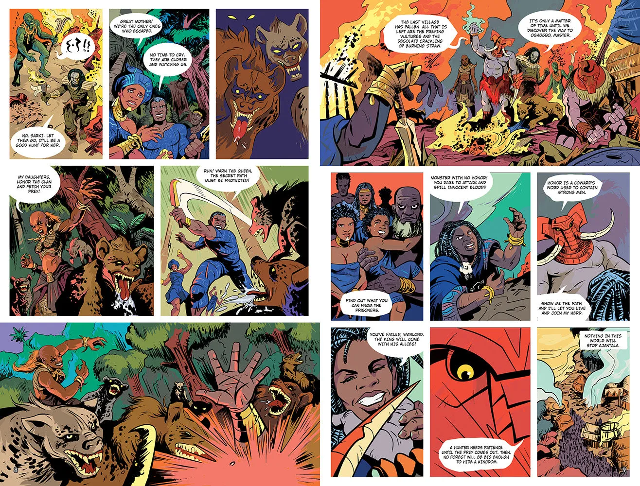 Abrams Tales of the Orishas tegneserie innbundet mytologi
