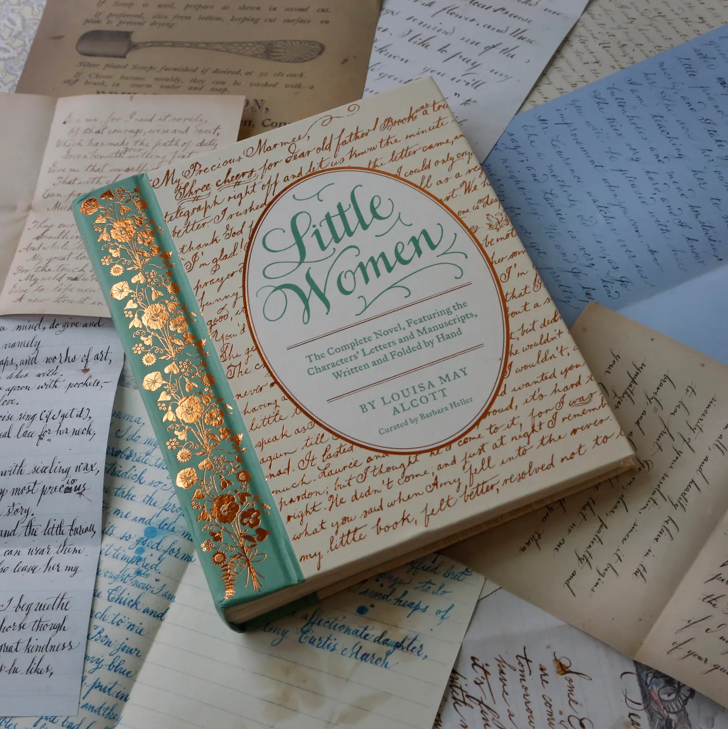 Chronicle Books Little Women innbundet bok brevutgave