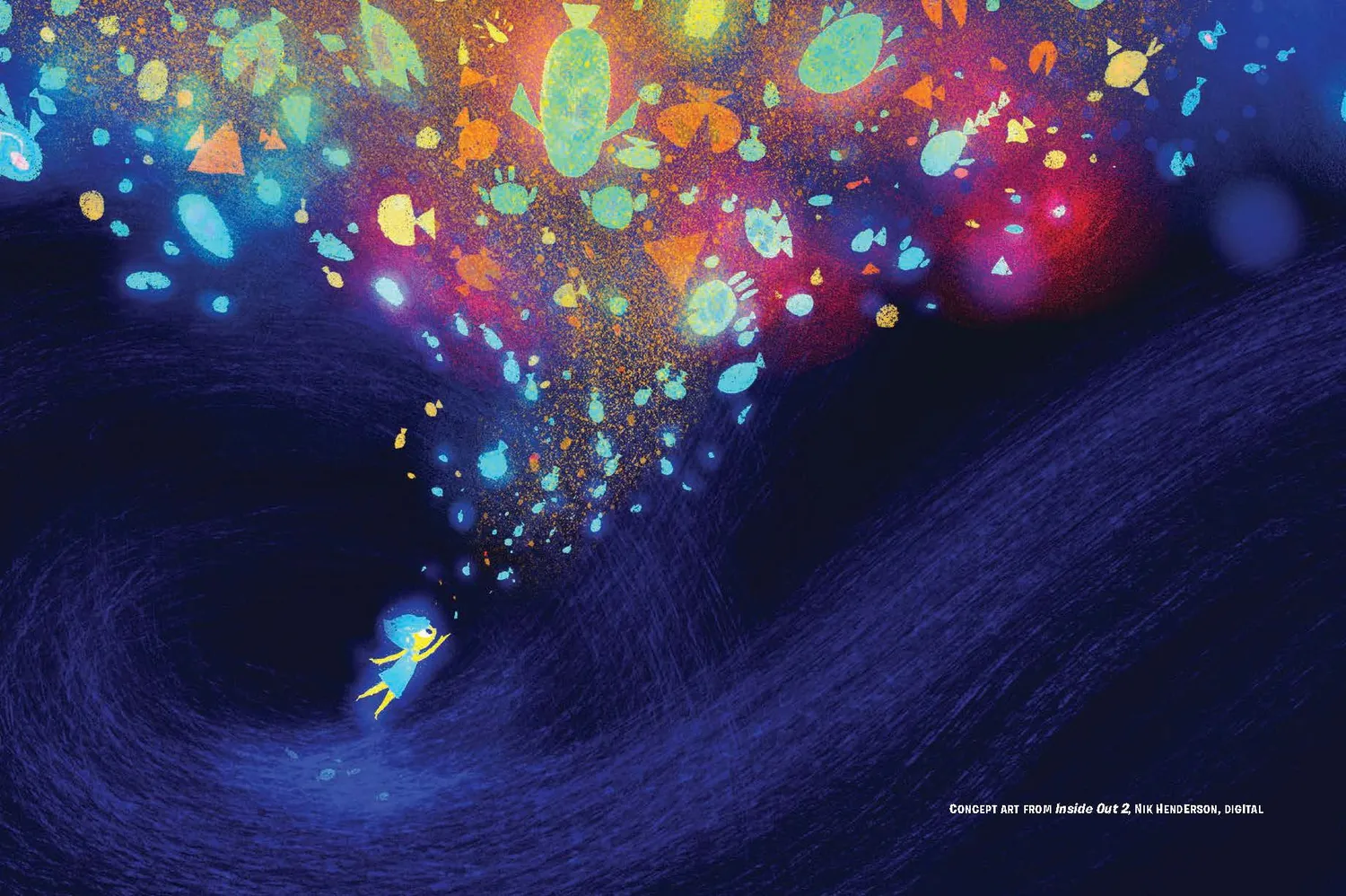 Disney Pixar Inside Out Feeling Feelings notatbok