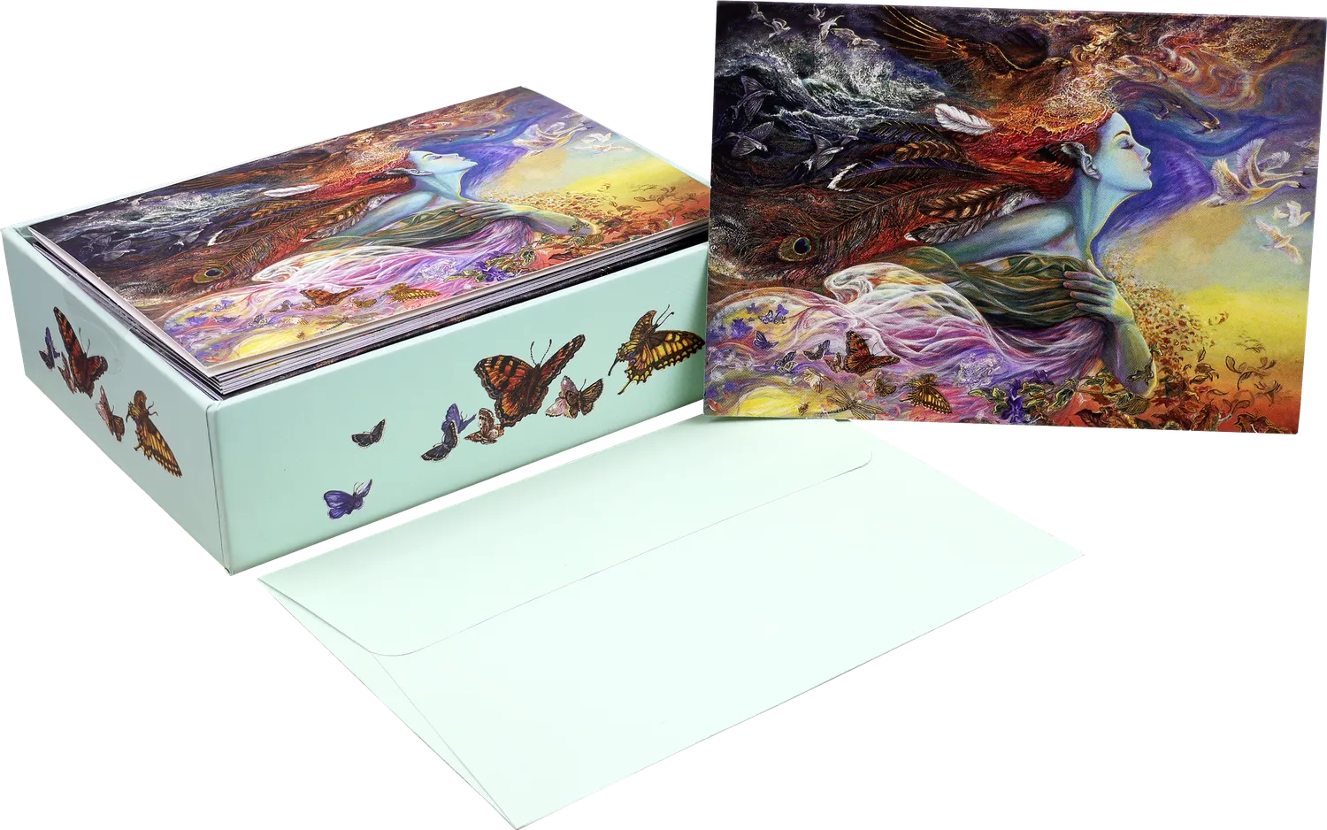 Peter Pauper Press Spirit of Flight kort 14 stk blanke