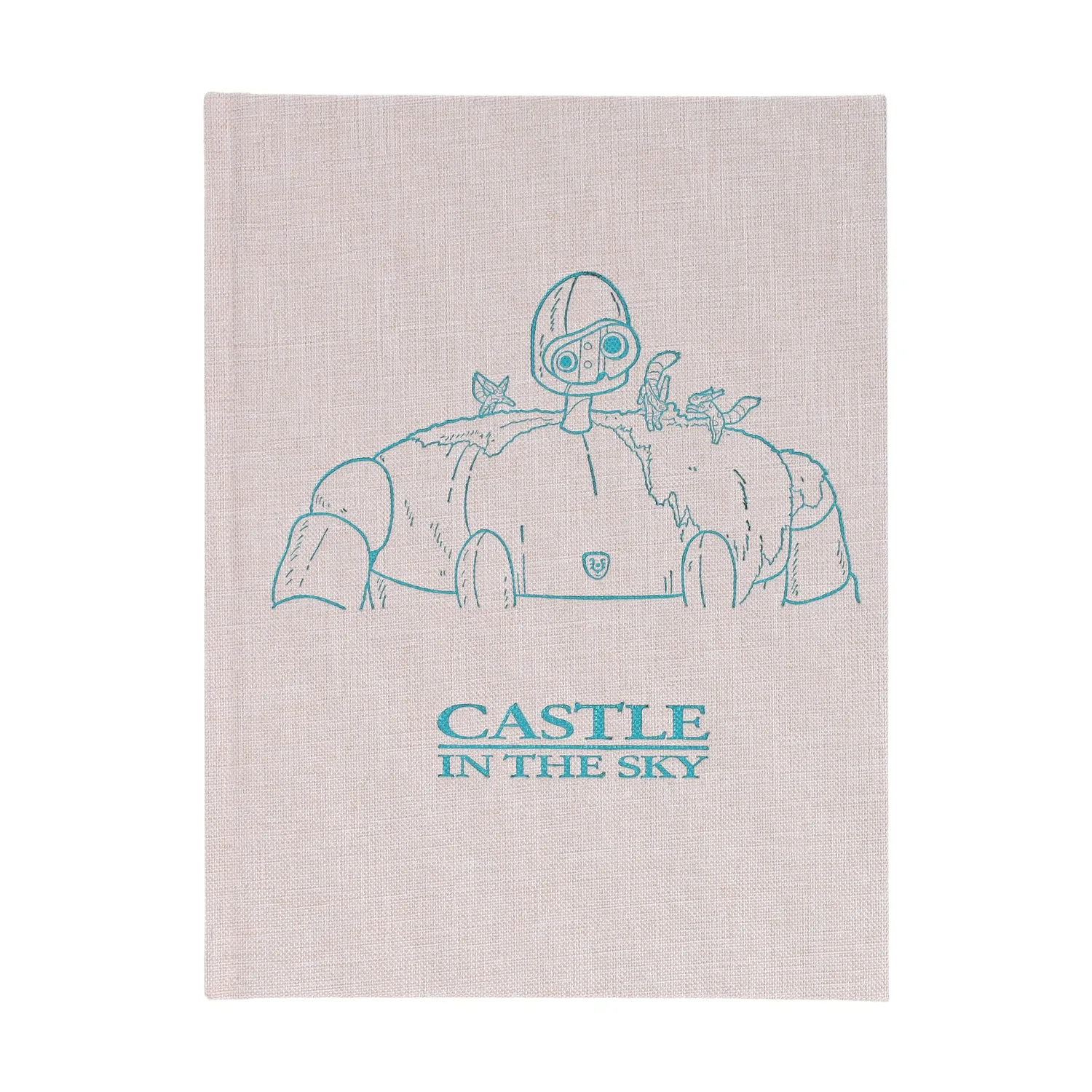 Studio Ghibli Castle in the Sky notatbok linjert