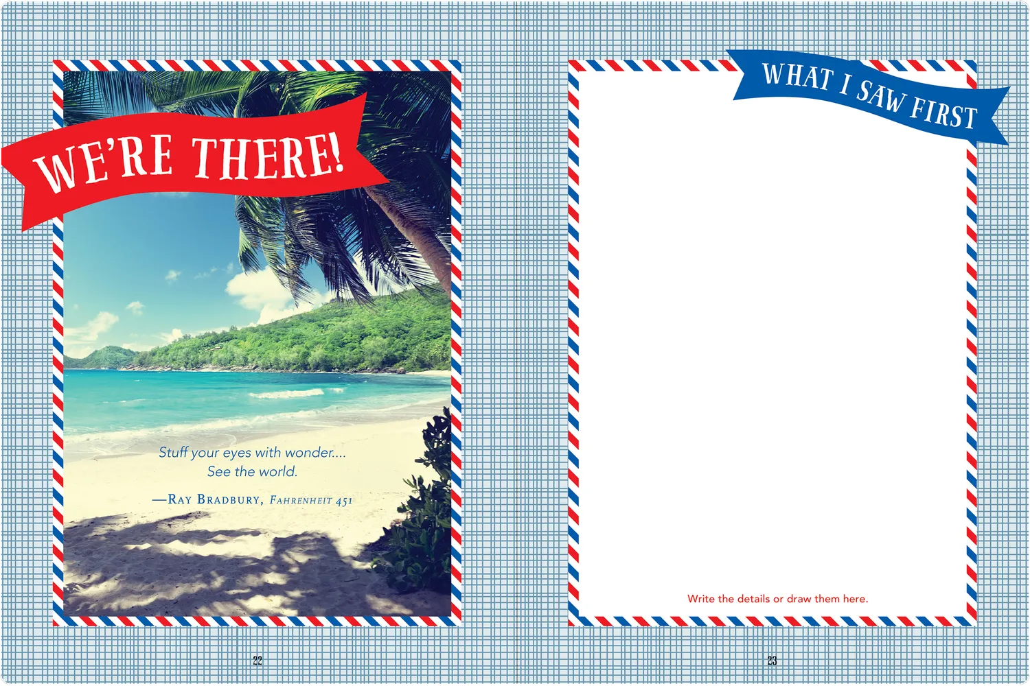 Peter Pauper Press Kids Travel Journal reisedagbok