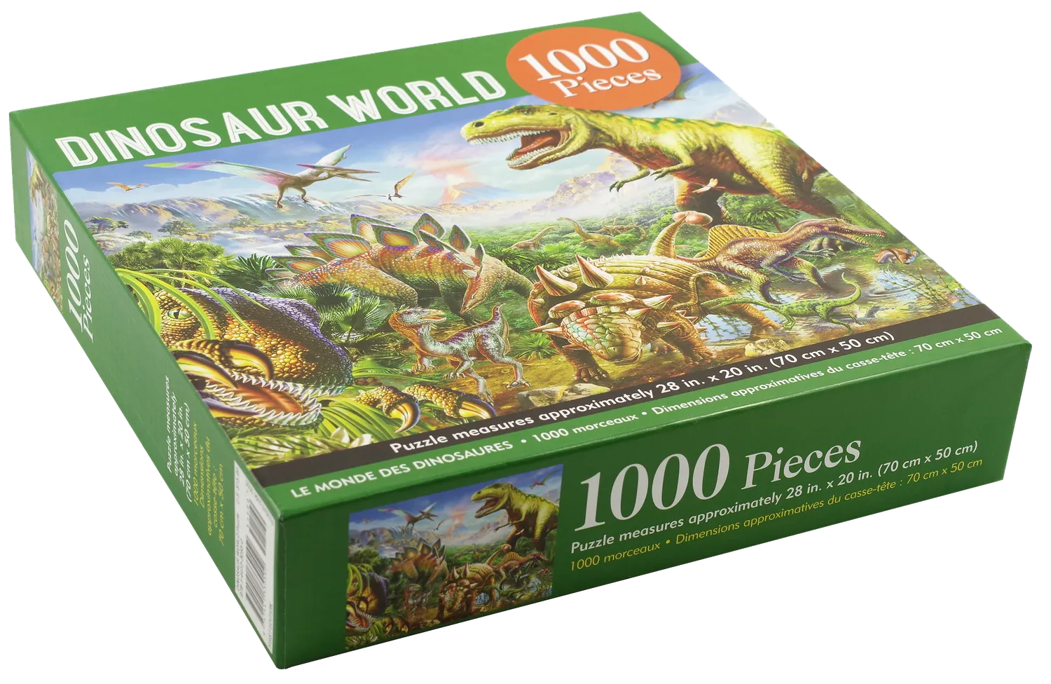 Peter Pauper Press Dinosaur World puslespill 1000 brikker