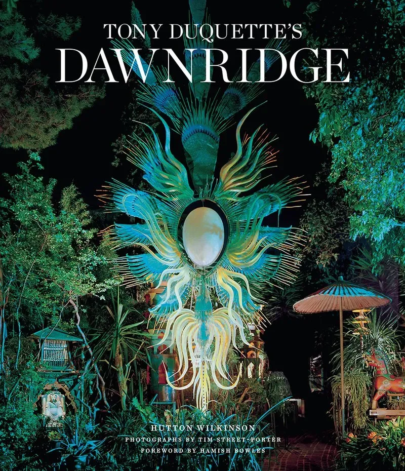 Abrams Tony Duquette Dawnridge innbundet bok interiør