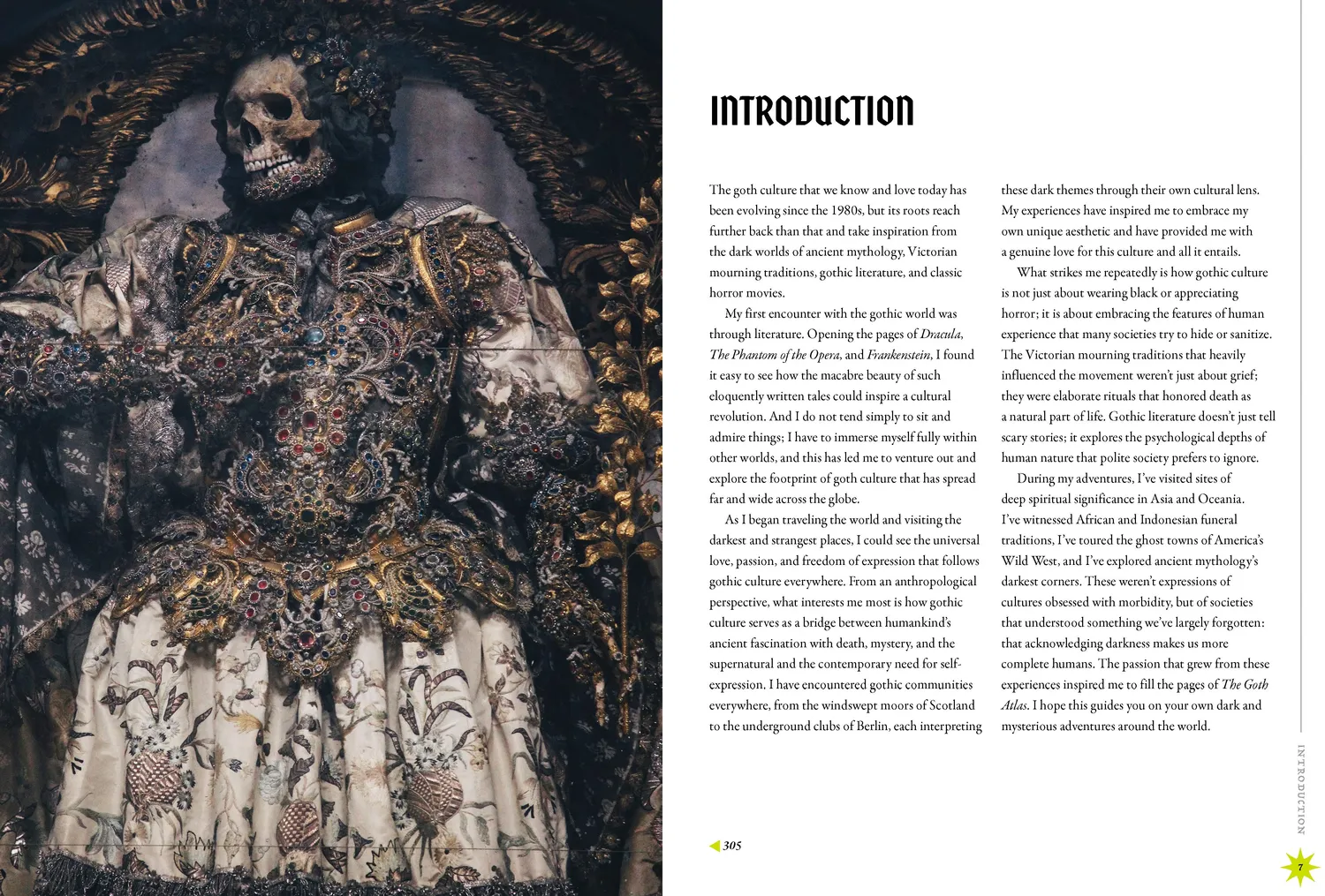 Abrams and Chronicle The Goth Atlas innbundet bok 500 skumle steder
