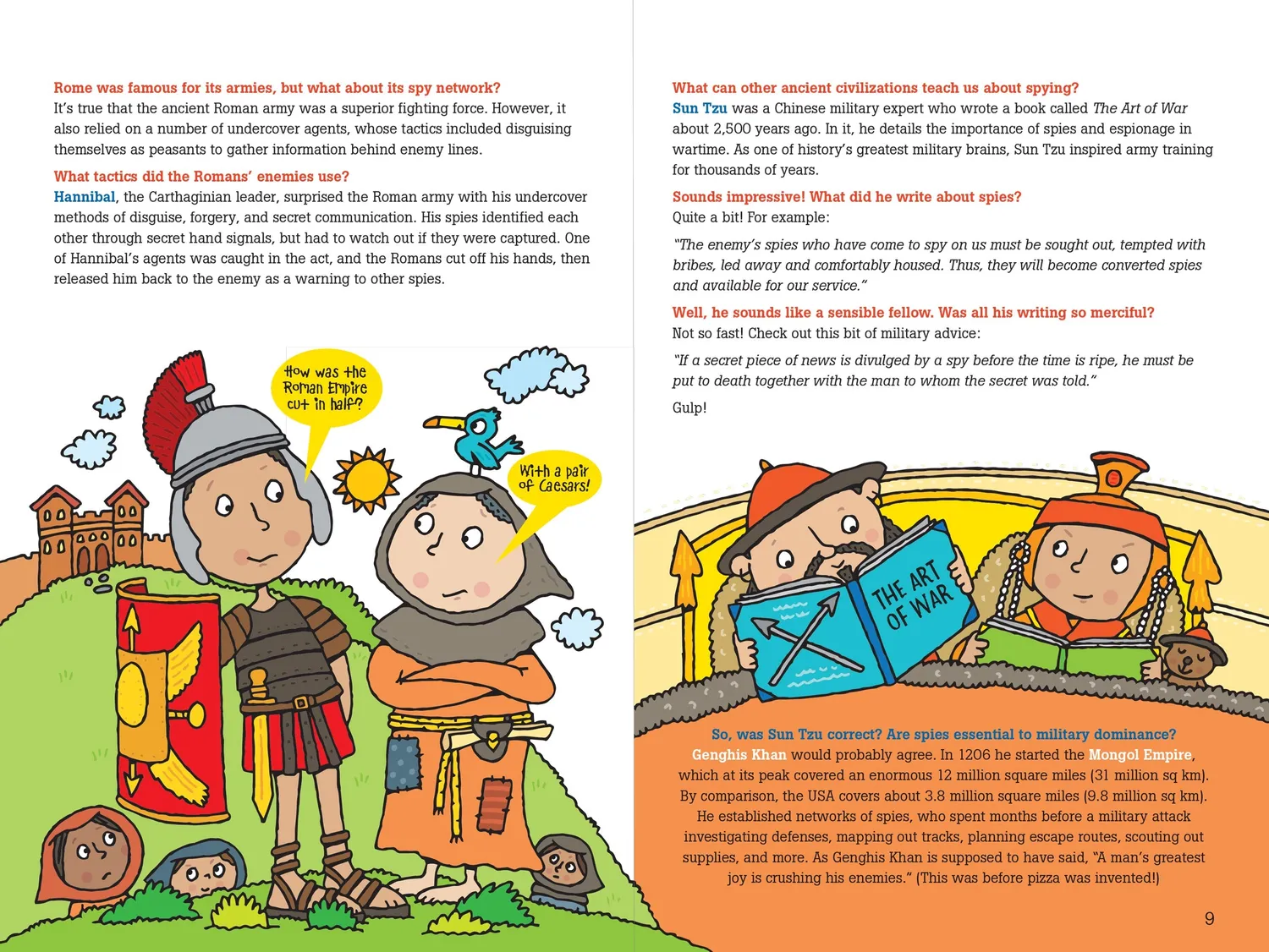 100 Questions about Spies barnebok innbundet spioner