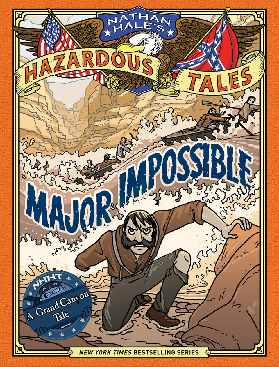 Nathan Hale Major Impossible Hazardous Tales 9 barnebok