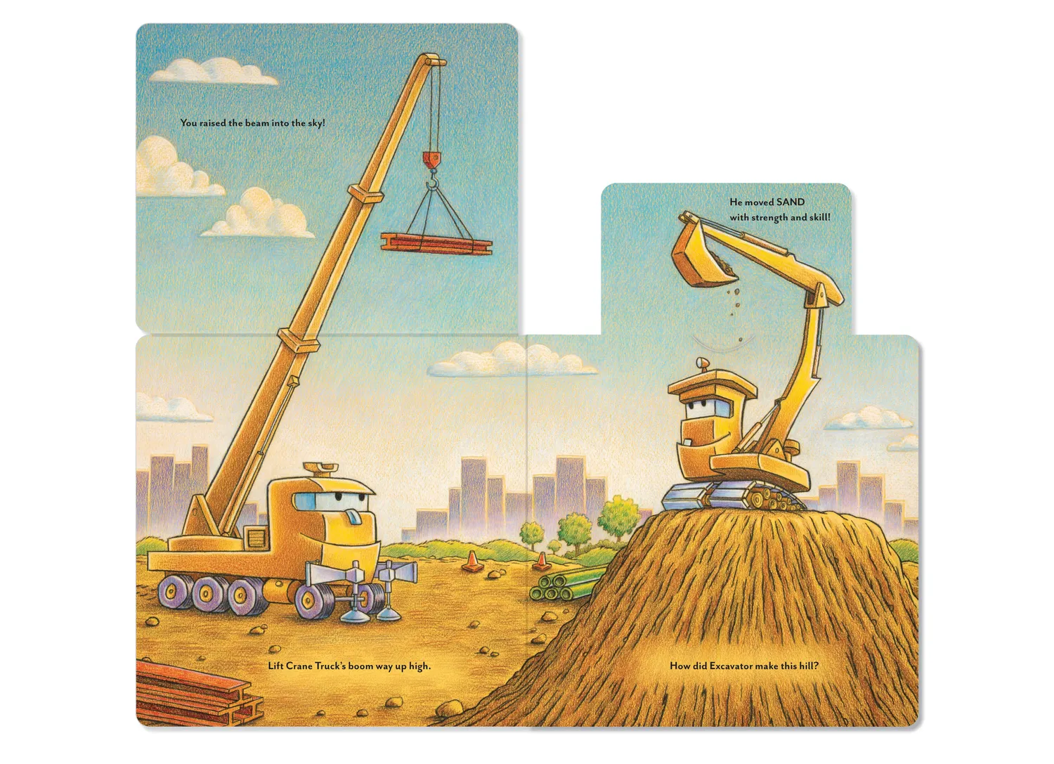 Abrams Chronicle Goodnight Construction Site Crew Needs You lydbok interaktiv