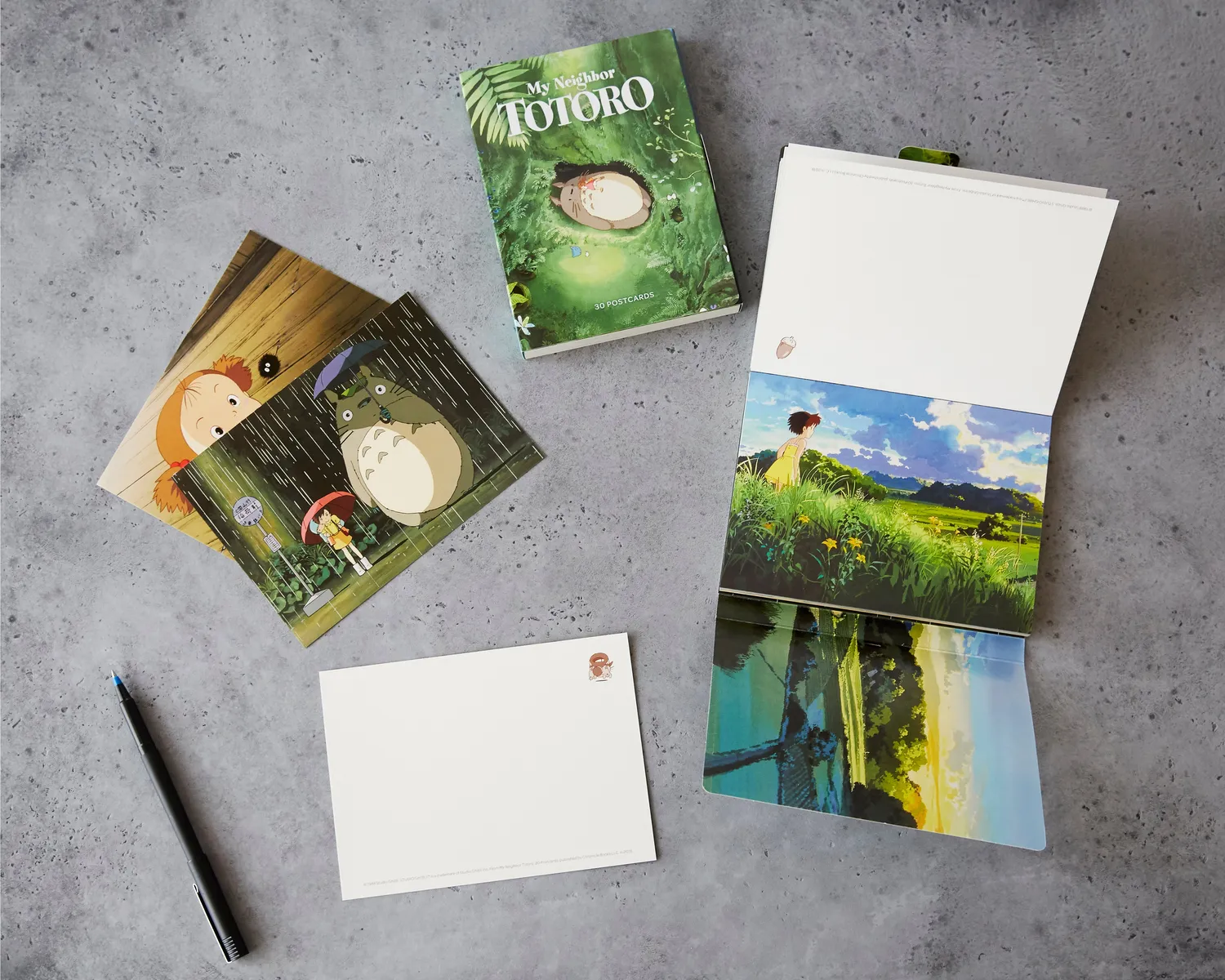 Studio Ghibli My Neighbor Totoro postkortbok 30 kort