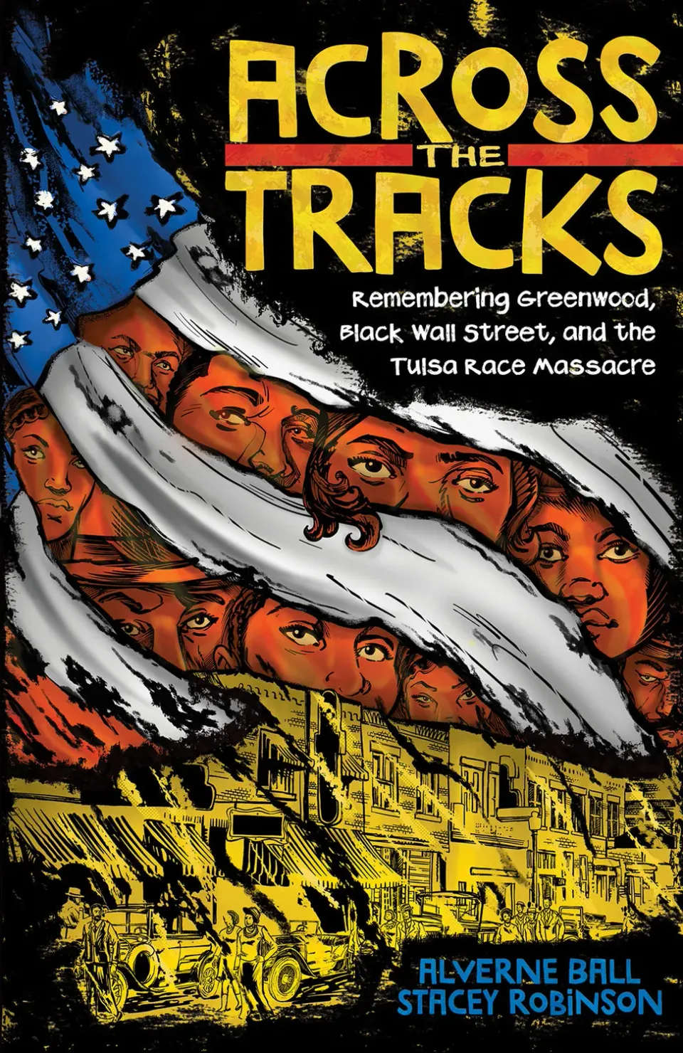 Chronicle Books Across the Tracks tegneseriebok innbundet