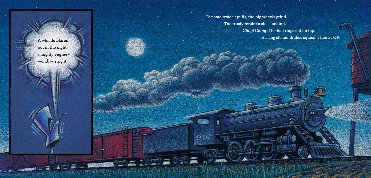 Abrams & Chronicle Books Steam Train Dream Train Deluxe Edition billedbok