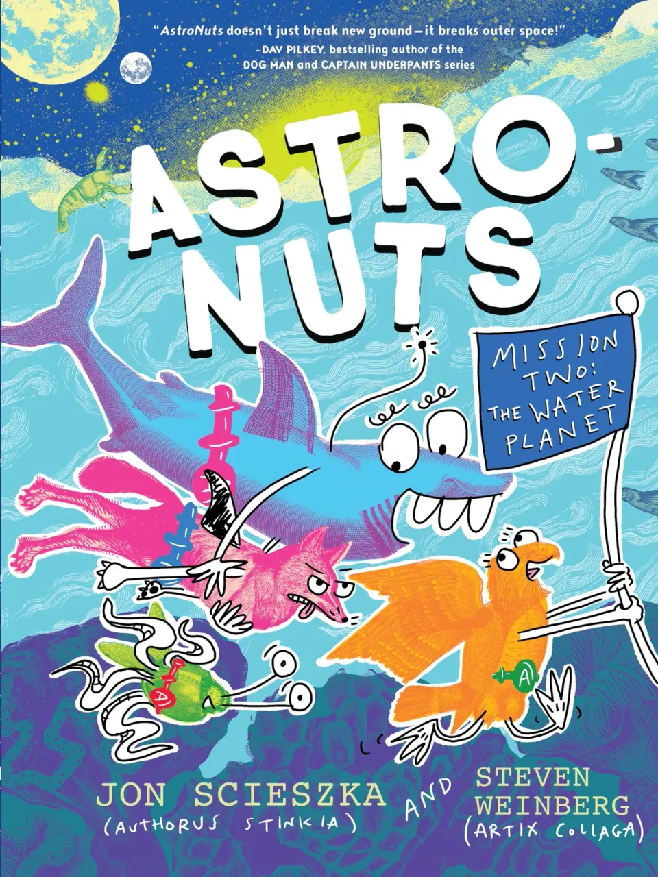 Chronicle Books AstroNuts Mission Two Water Planet pocket 8–12 år