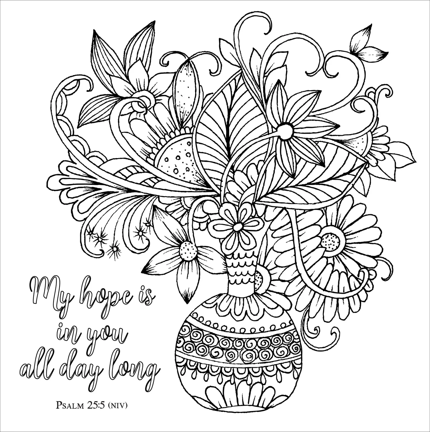Peter Pauper Press Blessed fargeleggingsbok 31 motiver tro