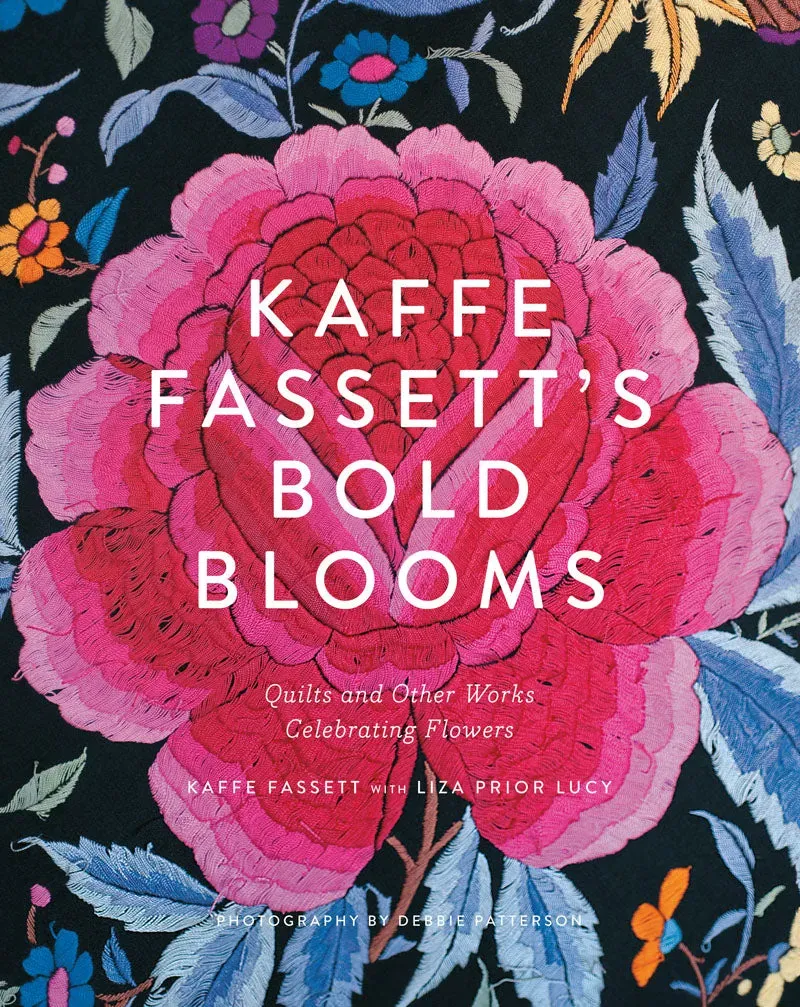 Abrams Kaffe Fassett Bold Blooms innbundet quiltbok