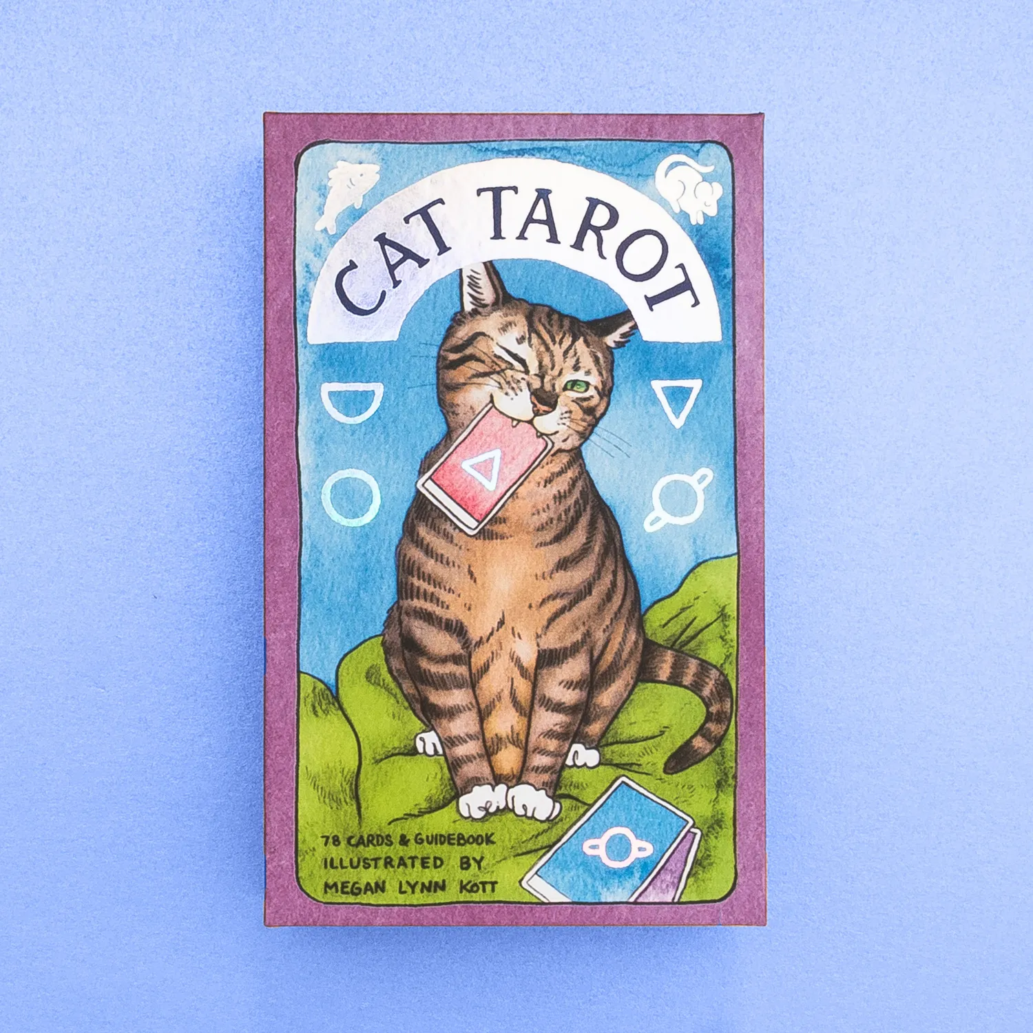 Chronicle Cat Tarot tarotkort 78 kort med guidebok