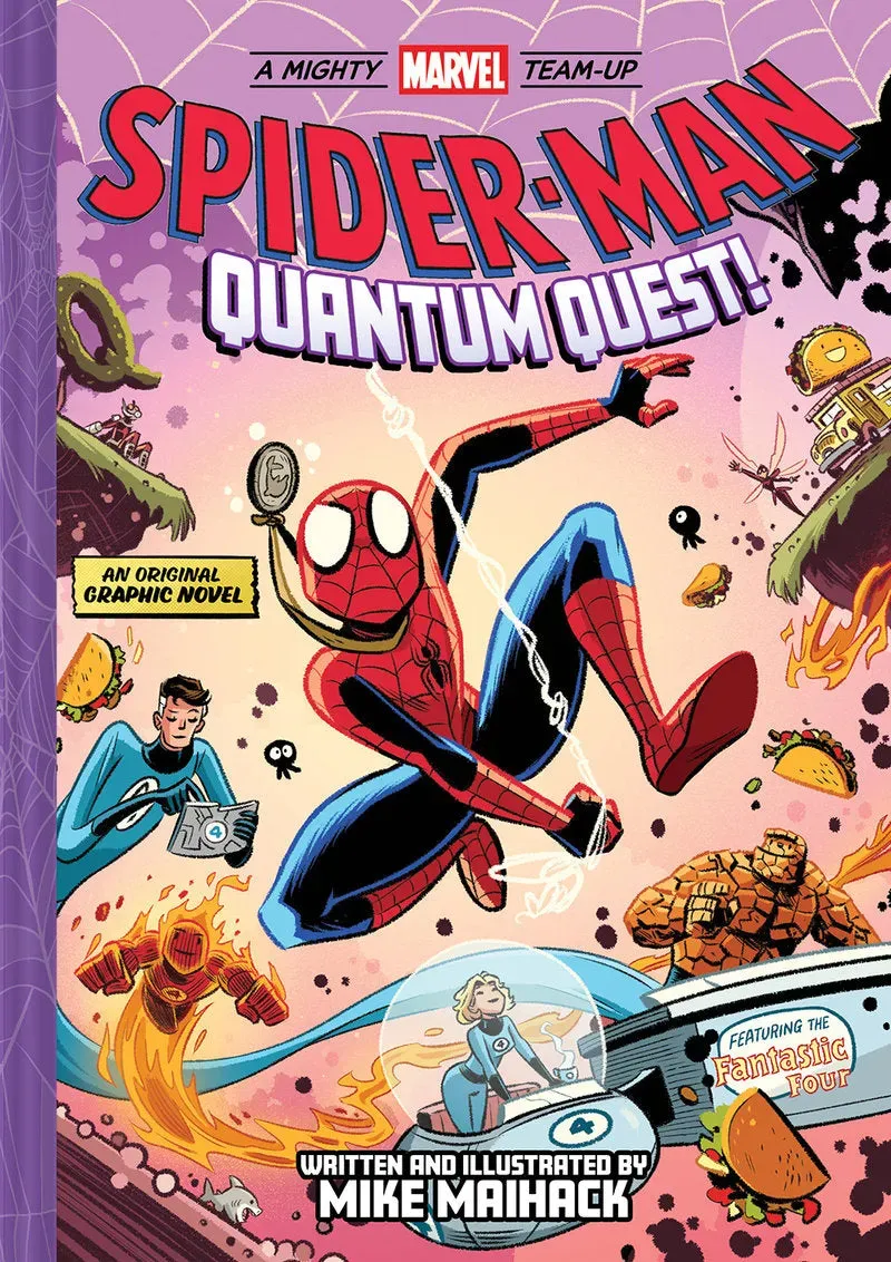 Marvel Mighty Marvel Team-Up Spider-Man Quantum Quest 2 tegneserie innbundet