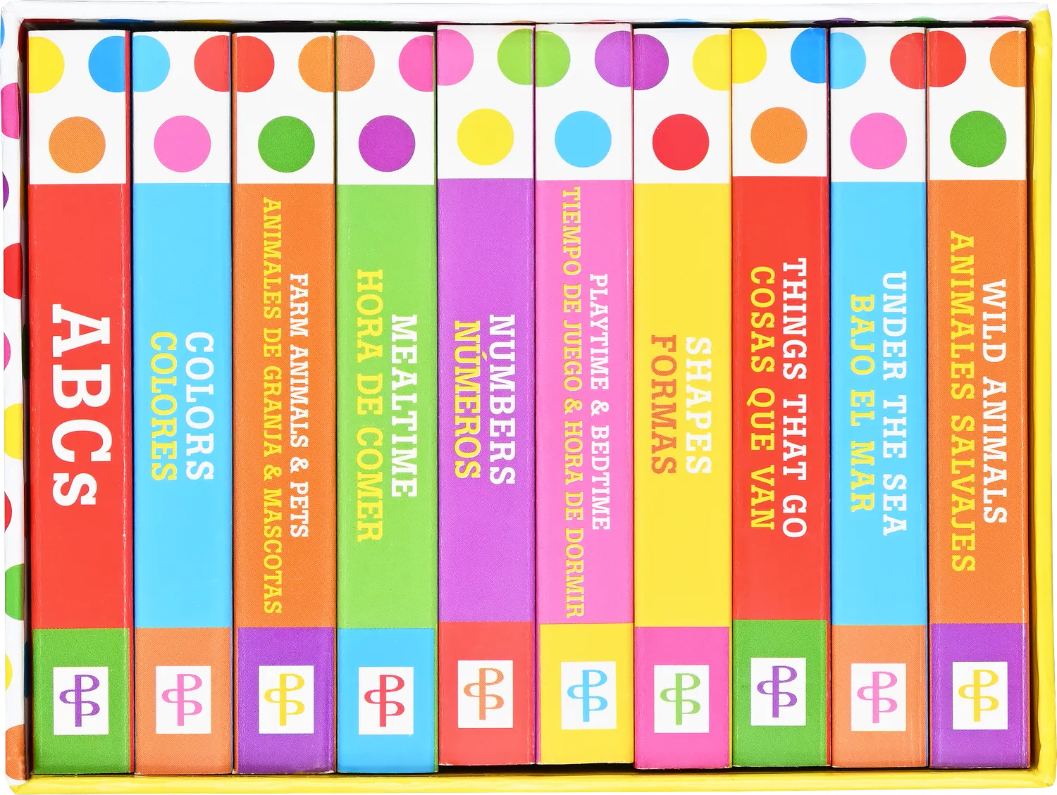 Peter Pauper Press My Little Library pekebøker 10 stk engelsk-spansk