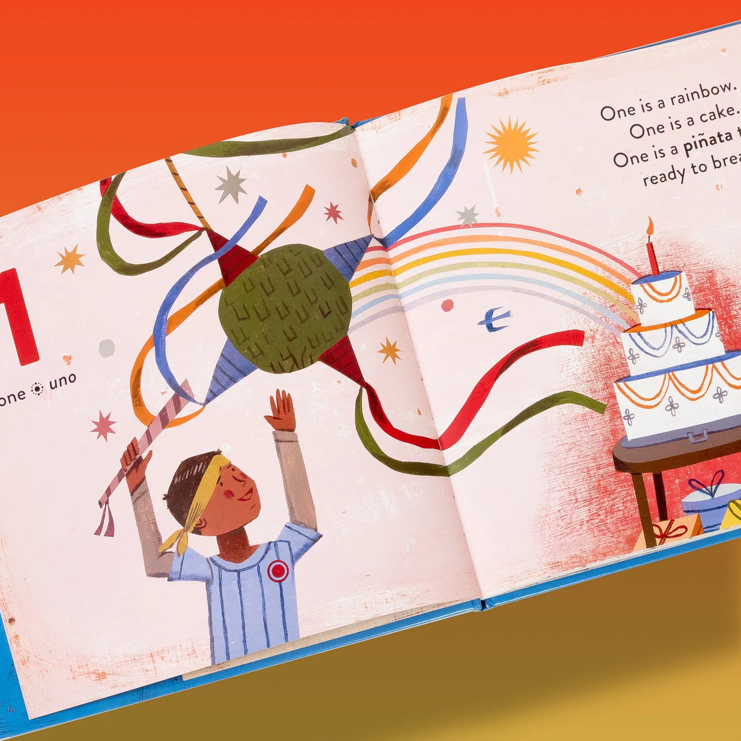 Chronicle Books One Is a Pinata tellebok innbundet 3-5 år