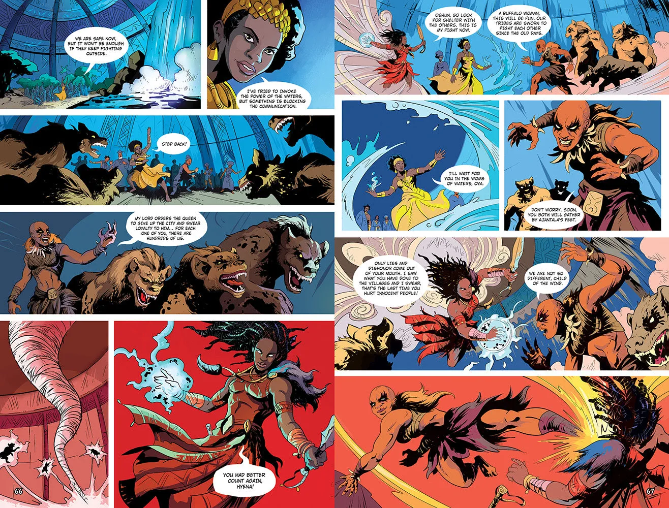 Abrams Tales of the Orishas tegneserie innbundet mytologi