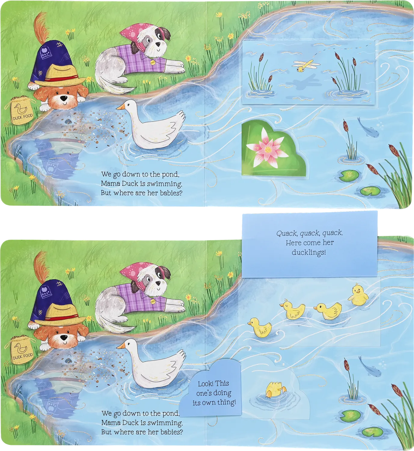 Peter Pauper Press Peek-A-Bo Baby Farm Animals klaffebok