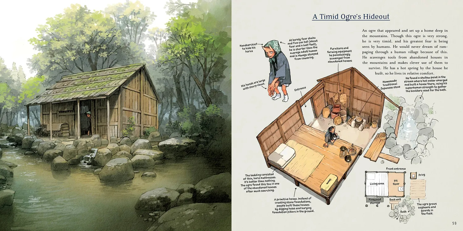 Amulet Houses with a Story innbundet kunstbok fantasy