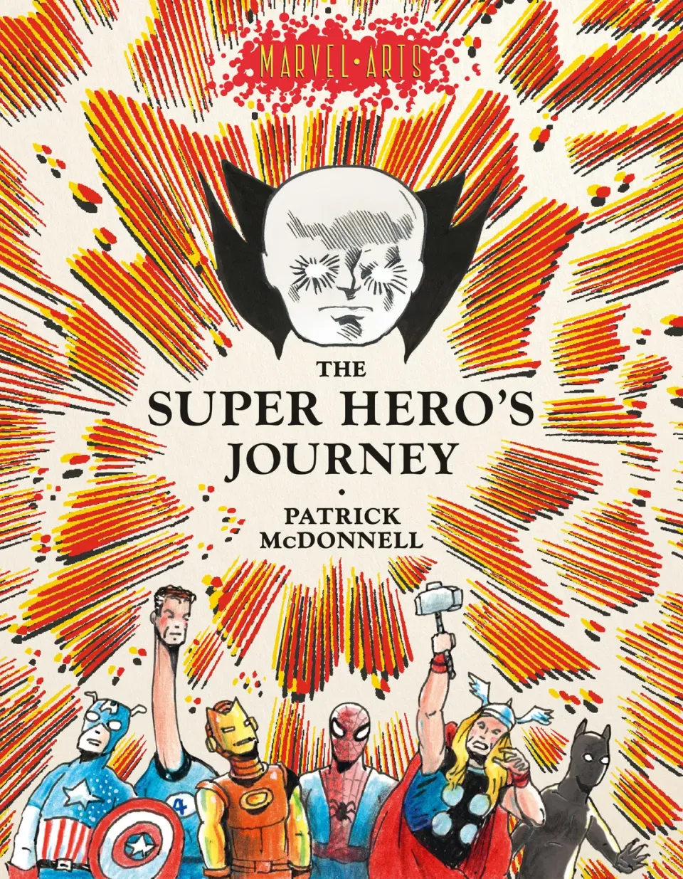Abrams and Chronicle The Super Hero’s Journey tegneserie innbundet Marvel