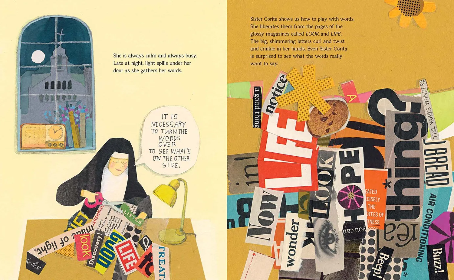Abrams and Chronicle Signs of Hope Corita Kent biografi innbundet 4-8 år